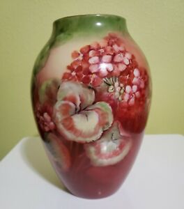 希少 送料無料 キッチン用品 食器 調理器具 陶器 デリニエールコ リモージュ フランス手描き花瓶delinieres Co Limoges France 17 Hand Painted Vase 受賞店舗 Expert Advice Org