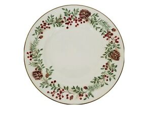 【送料無料】キッチン用品・食器・調理器具・陶器　レノックス・ウィリアムズバーグ・ボックスウッドとパインランチョンまたはサラダプレートLenox Williamsburg Boxwood and Pine 9.25 Luncheon or Salad Plate