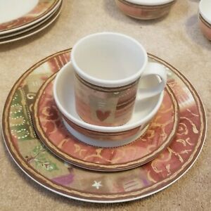 【送料無料】キッチン用品・食器・調理器具・陶器　ホリデースパイスプレートセット廃止Pfaltzgraff 16pc Holiday Spice Plate Set Discontinued 23,086円