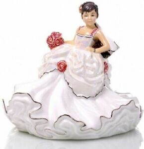 【送料無料】キッチン用品・食器・調理器具・陶器　英国レディースコジプシー結婚式の夢ミニ花嫁ブルネット人形フィギュアボックス化THE ENGLISH LADIES CO GYPSY WEDDING DREAMS MINI BRIDE BRUNETTE DOLL FIGURE BOXED