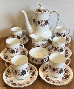 【送料無料】キッチン用品・食器・調理器具・陶器　ヴィンテージコーヒーティーセットパラゴンミシェルハイティーvintage coffee/tea set Paragon MICHELLE-High Tea