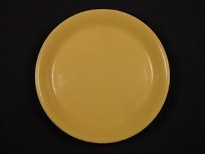 【送料無料】キッチン用品・食器・調理器具・陶器　珍しいアンティーク年代アメリカインチプレートイエローウェアミントRARE ANTIQUE 1800s AMERICAN 10 ? INCH PLATE YELLOW WARE MINT｜hokushin