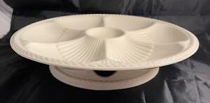 【送料無料】キッチン用品・食器・調理器具・陶器　ウェジウッドパートレリッシュディッシュイギリス製送料無料Wedgwood EDME 6 Part Relish Dish 12 1/8 Made in England Free Shipping