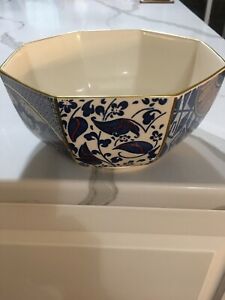 【送料無料】キッチン用品・食器・調理器具・陶器　イギリスのアップリック製メイソンの鉄鉱石は、角形を印刷し、手描き。MASON’S IRONSTONE MADE IN ENGLAND APPLIQUE PRINTED AND HAND PAINTED OCTAGONAL.