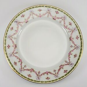 【送料無料】キッチン用品・食器・調理器具・陶器　ハビランド・リモージュボウズローズスワッグスサラダまたはデザートプレートGDA GDA28 Haviland Limoges Bows Rose Swags Salad or Dessert Plate 7 5/8 ~ A