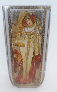 【送料無料】キッチン用品・食器・調理器具・陶器　ゲーベル季節ガラスの花瓶Goebel - 4 Seasons glass vase