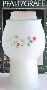 【送料無料】キッチン用品・食器・調理器具・陶器　プファルツグラフウィンターベリーフロストフローティングキャンドルPfaltzgraff Winterberry　Frosted Floating Candle NIB
