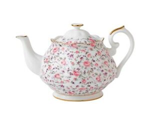 【送料無料】キッチン用品・食器・調理器具・陶器　ロイヤルアルバートローズ紙吹雪コレクションティーポットボーンチャイナ見事Royal Albert Rose Confetti Collections Teapot Bone China Stunning 27,937円