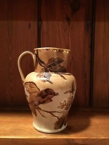 送料無料 所帯場機具 食器 料る器財 チャイナ 年令の年月のドルトン ランベス スモールハンドペインテッド 水さし アーティストウッドフォードdoulton Lambeth Small Hand Painted Pitcher Dated 18 Artist E C Woodfo Cobatco Com