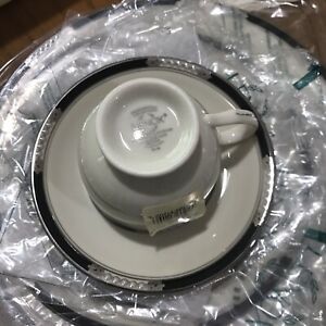 【貨物輸送無料】勝手もと装置・食器・膳立て物の具・瀬戸もの レノックスハンコックプラチナ主宰者寄せあわせ中国空間的関係据え付ける2x LENOX Hancock Platinum Presidential Collection China 5 pc place setting NIB