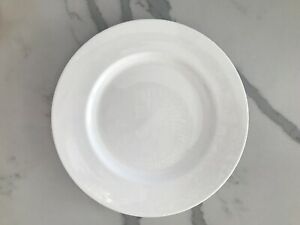【貨物輸送無料】勝手もと設備・食器・膳立て手道具・瀬戸もの クレートとバレルアンナファインボーンチャイナサラダプレートロットドイツシックスCrate And Barrel ANNA Fine Bone China Salad Plate Lot-6 Germany OOP Six 2008