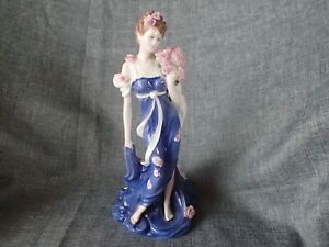【貨物輸送無料】御厨子所装具・食器・膳だて物の具・瀬戸もの ロイヤルウスターフィギュア「夏の肝ったま」押さえる版Royal Worcester Figurine 2002 - THE SPIRIT OF SUMMER -  LIMITED EDITION