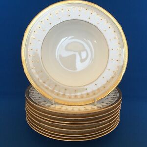 【貨物輸送無料】御厨子所備品・食器・膳立て物の具・瀬戸もの ロイヤルウスターインペリアルホワイトデザートボウルそのうちのRoyal Worcester Imperial White Dessert Bowls - 9 of them