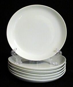 【貨物輸送無料】勝手もと設備・食器・膳立て手道具・瀬戸もの ナンベバタフライブレッドバタープレートセットオールホワイト、スウーピングエッジNambe Butterfly Bread \u0026amp; Butter Plates - Set of 6 - All White, Swooping Edges