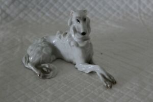 【貨物輸送無料】御厨子所装具・食器・膳だて物の具・瀬戸もの アウガルテン・ウィーンボルゾイドッグフィギュアAugarten Wien 1713 Borzoi 11糎 Dog Figure