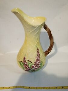 【貨物輸送無料】御厨子所備品・食器・膳立て物の具・瀬戸もの カールトンウェアフォックスグローブジャグレアヴィンテージアイテムCarlton Ware Foxglove Jug Rare vintage item
