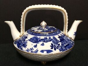 【貨物輸送無料】勝手もと装置・食器・膳立て物の具・瀬戸もの ロイヤルウスターダブルスパウトティーポット1880 Royal Worcester Double Spout Tea Pot