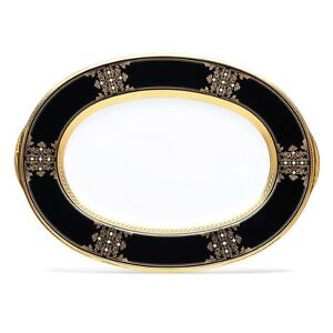 【貨物輸送無料】御厨子所装具・食器・膳だて物の具・瀬戸もの ノリタキイブニングマジェスティインチオーバルサービングプラッターNoritake Evening Majesty 16 Inch Oval Serving Platter