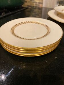 【送料無料】キッチン用品・食器・調理器具・陶器 レノックス中国?インペリアルゴールドローレルリーフ?ディナープレート?Lenox China ~ IMPERIAL GOLD LAUREL LEAF ~ P-338 Dinner Plates (6) ~ 10.5
