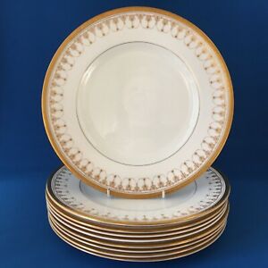 【貨物輸送無料】勝手もと装置・食器・膳立て手道具・瀬戸もの ロイヤルウスターインペリアルホワイトディナープレート足し加えるRoyal Worcester Imperial White Dinner Plates - 9 インチ total