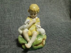【貨物輸送無料】勝手もと装置・食器・膳立て手道具・瀬戸もの ロイヤルウスターフィギュア「蒲公英」レアイングリッシュボーン中国Royal Worcester Figurine 1944 THE DANDELION RW3084 - RARE - English Bone China