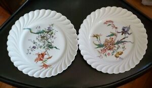 【送料無料】キッチン用品・食器・調理器具・陶器　ハビランドリモージュインチサラダプレートフラワーパターン2 Haviland Limoges 8 inch Salad Plates Flower Pattern EUC 12,056円