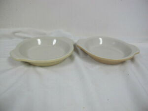 【送料無料】キッチン用品・食器・調理器具・陶器　ヴィンテージドンホールスタクアップススタックアップボウルホワイトタンイエロー VINTAGE DON HALL STAKUPS　STACKUPS　BOWLS (2)　2555 WHITE TAN YELLOW