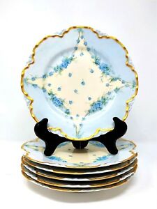 【送料無料】キッチン用品・食器・調理器具・陶器　レアユニークハビランドスコフィールドディナープレートセット・オブ・RARE & Unique Haviland Scofield Dinner Plates - Set of 6 157,980円