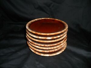 【送料無料】キッチン用品・食器・調理器具・陶器　エステートセール見つけるハルデザートサラダスナックパン前菜プレートインチEstate Sale Find 7 Hull Dessert Salad Snack Bread Appetizer plates 6.5 inches