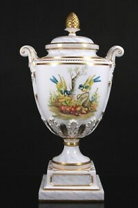 【貨物輸送無料】勝手もと装置・食器・膳立て物の具・瀬戸もの ロイヤルウスター大型ツインは花立てを扱い、周年を取りまかなうRoyal Worcester Large Twin Handled Vase and Cover 200 Year Anniversary