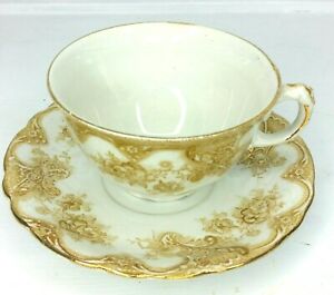 海外輸入 楽天市場 送料無料 キッチン用品 食器 調理器具 陶器 アンティークアッパーハンリーゴールドビクトリアカップソーサー美しいantique Upper Hanley Gold Victoria Cup Amp Saucer 15 1900 Beautiful Hokushin 人気ブランドを Sandramatbaa Com