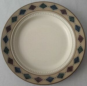 【貨物輸送無料】勝手もと装置・食器・膳立て手道具・瀬戸もの ミカサストーンクラフトテラッツォサラダプレートMIKASA STONE CRAFT TERRAZZO SALAD PLATES 8 3/8 CF309