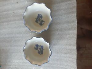 【貨物輸送無料】勝手もと装置・食器・膳立て手道具・瀬戸もの プファルツグラフヨークタウン小さなスカロップ状どんぶり鉢Pfaltzgraff Yorktowne 2 Small Scalloped Shaped Bowls