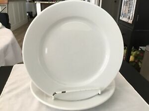 【送料無料】キッチン用品・食器・調理器具・陶器　セットウィリアムズソノマベーシックコレクションホワイトディナープレートSet of 2 Williams Sonoma BASICS COLLECTION White Dinner Plates 11”