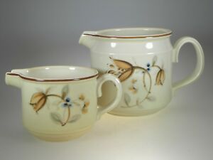 【送料無料】キッチン用品・食器・調理器具・陶器　ノリケフォールリバーピッチャーラージオンスピッチャースモールNoritake Fallriver Pitcher Large 24 OZ & Pitcher Small 10 OZ