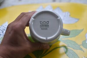 【貨物輸送無料】勝手もと設備・食器・膳立て手道具・瀬戸もの ヴィンテージアラビアティーカップソーサーピーターウィンキストファエンザインケリセッパラ vintage Arabia Tea Cup Saucer Peter Winquist Faenza Inkeri Sepp?l??