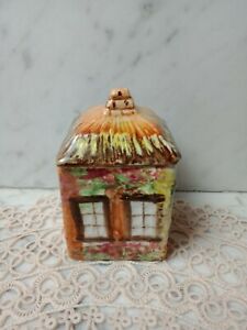 【送料無料】キッチン用品・食器・調理器具・陶器　プライスケンジントンオールドコテージウェアスモールリドジャーPRICE KENSINGTON YE OLD COTTAGE WARE SMALL LIDDED JAR REG NO 845007