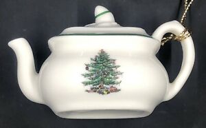 【送料無料】キッチン用品・食器・調理器具・陶器 クラシッククリスマスツリーティーポット装飾品優れた状態Classic Spode Christmas Tree Teapot Ornament In Excellent Condition 3.5”|hokushin