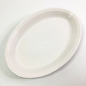 【送料無料】キッチン用品・食器・調理器具・陶器　フィエストウェアホワイトラージオーバルプラッターインチFiestaware White Large Oval Platter 13 Inch