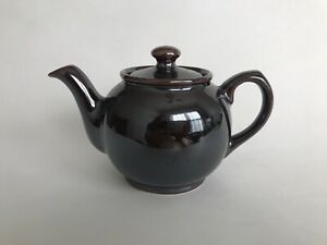 【送料無料】キッチン用品・食器・調理器具・陶器　イギリスで作られたサドラーブラウンティーポット英国磁器セラミック小虹色Sadler Brown Tea Pot Made in England UK Porcelain Ceramic Small Iridescent