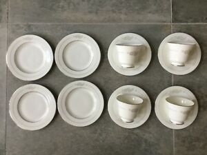 【貨物輸送無料】勝手もと設備・食器・膳立て手道具・瀬戸もの ロイヤル・ドルトン・クインテットアフタヌーンティーコーヒーセットカップサイドケーキプレート中国ROYAL DOULTON QUINTET AFTERNOON TEA COFFEE SET 4 CUPS SIDE CAKE PLATE CHINA