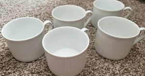 【送料無料】キッチン用品・食器・調理器具・陶器　アルツベルクアテナリブホワイトティーカップセットドイツドイツArzberg Athena Ribbed White Tea Cup Set of 5　- 4 Germany 9 & 2 Germany 7 13,845円