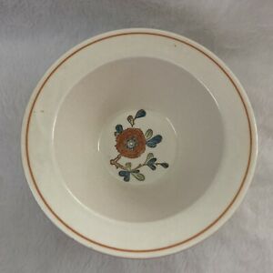 【送料無料】キッチン用品・食器・調理器具・陶器　ヴィンテージバーノンウェアバイメトロックスセットオブファイブボウルフラワーズシリアルカリフォルニアVintage Vernon Ware By Metlox Set Of Five Bowls 1076 Flowers Cereal Calif