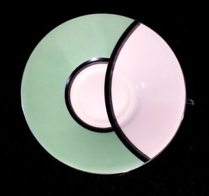 【送料無料】キッチン用品・食器・調理器具・陶器　見事なアールデコ、ロイヤル・ドゥルトン・デ・ラックス・ティーカップ・ソーサーStunning Art Deco, Royal Doulton De Luxe Teacup Saucer