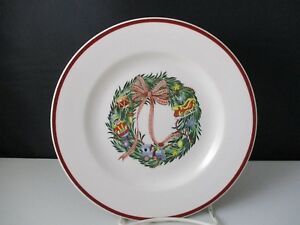【送料無料】キッチン用品・食器・調理器具・陶器　クリスマスメモリーズサラダプレートSPODE CHRISTMAS MEMORIES SALAD PLATE - 7 3/4　1002C