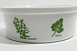 【送料無料】キッチン用品・食器・調理器具・陶器　味セッターハーブガーデンオーブンウェアベーキングキャセロール皿ラウンド磁器Taste Setter Herb Garden Ovenware Baking Casserole Dish 7.5 Round Porcelain｜hokushin
