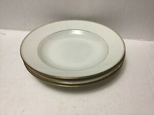 【送料無料】キッチン用品・食器・調理器具・陶器 リモージュフランスゴールドリムサービングボウルセットボウルLIMOGES FRANCE gold rim SERVING Bowl Set Of 3 Bowls 9 1/2”|hokushin