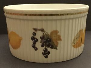 【貨物輸送無料】勝手もと装置・食器・膳立て物の具・瀬戸もの ヴィンテージロイヤルウスターエベシャムゴールド瀬戸ものスフレVintage Royal Worcester Evesham Gold (Porcelain) 6 1/8 Souffle