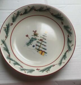 【送料無料】キッチン用品・食器・調理器具・陶器 ホリデースノーマンクリスマスセットサラダボウルオーブンからテーブルへFARBERWARE Holiday Snowman 4380 Christmas Set of 3 Salad Bowls Oven To Table