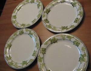 【貨物輸送無料】勝手もと装置・食器・膳立て手道具・瀬戸もの アメリカアトリエヴィンヤードディナープレートの書き割りSet of 4 American Atelier Vineyard 5595 Dinner Plates